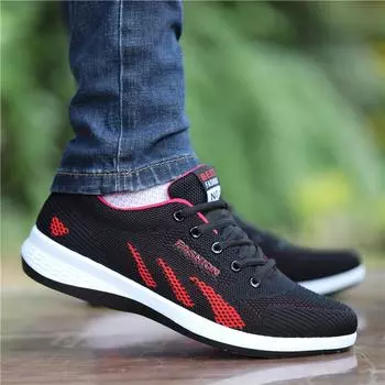 Old Beijing cloth shoes men s summer breathable casual trendy shoes men s board shoes versatile Korean version mesh deodorant sports shoes 39
