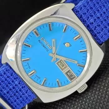 Б/У ENICAR AUTO 167 ШВЕЙЦАРСКИЕ МУЖСКИЕ МЕХАНИЧЕСКИЕ ЧАСЫ JCLAWATCH a285304-1 Артикул 542-a285304