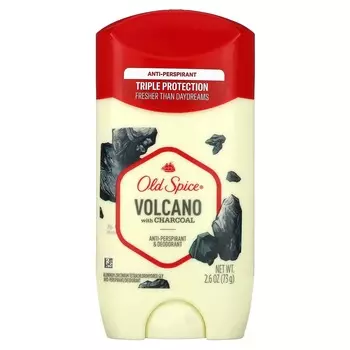 Old Spice, Антиперспирант и дезодорант, Вулкан с углем, 2,6 унции (73 г)