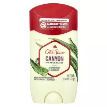 Old Spice, Canyon, антиперспирант и дезодорант, алоэ, 2,6 унции (73 г)