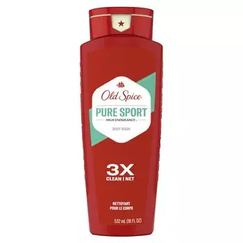 Old Spice гель для душа Pure Sports 18 унций(532мл) красный