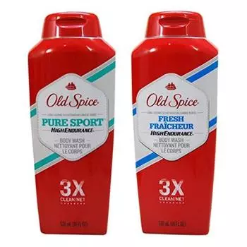 Old Spice HE Body Wash 532 мл Пробный набор из 2 шт. [Old Spice]
