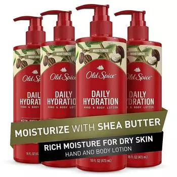 Old Spice Men s Daily Hydration Hand & Moisturizer с маслом ши