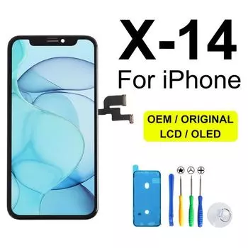 OLED-дисплей для iPhone X 11 12 Pro, оптовая цена, заводская цена, дисплей для iPhone X, Xs, Xr 11, 12, 13 Pro, замена экрана CHINA
