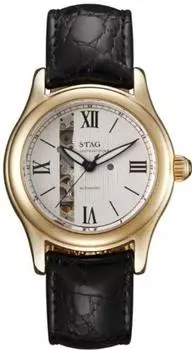 [Олень] Часы STG003P2 Черные