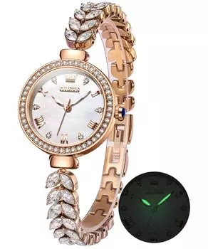OLEVS Arm Nice Easy to Japanese Diamond женские часы, милые, дизайн, красивые, простые, популярные, см., водонепроницаемые, светящиеся, движение,