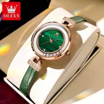 OLEVS новый бренд часы с вращающимся колесом кварцевые часы модные водонепроницаемые мужские часы мужские часы