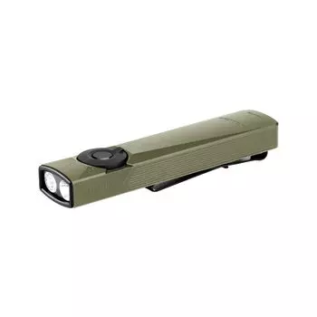 OLIGHT Arkfeld Ultra Flashlight Blacklight EDC Flashlight 1400 люменов Зеленый световой поток Тройной источник света Плоский тип Прочный материал IPX7