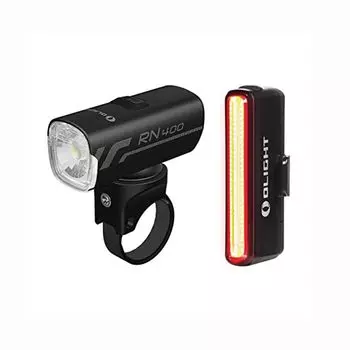 OLIGHT C Велосипедный фонарь 400 Передний задний фонарь для шоссейного велосипеда Безопасность Долговечный IPX7 Для окружающего света Поездки на работу в районы катастроф Землетрясения Ночная езда черный чёрный