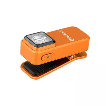 OLIGHT Oclip LED Running Small Wearable White Light Red Magnetic Cap 300 Hat High Night Dog Mountain Climbing Light, Light, & Light, Clip-on Light,