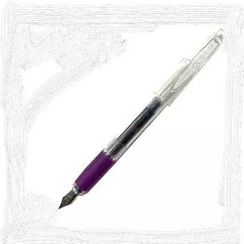 OLIKA cartridge type fountain pen EF purple [monami/monami]