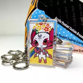 Олимпиада 2020 Токио Брелок Сувенир Мираитова Сомейти Брелок Акриловый Подвеска Someity-4,52*32*5.9MM