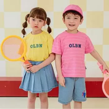 [olivan] Футболка Street Stripe 4 цвета Blue/110