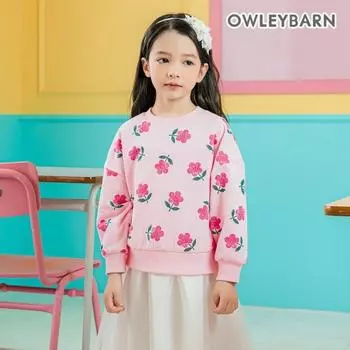 Толстовка Olivan Sweet Garden розовая Pink/150