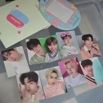 Сертификат Olive Young Colorgram Bonus Zero Base One Key Ring