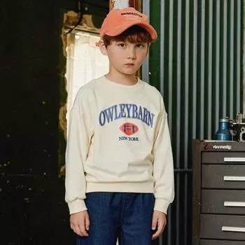 Olivean New Graphic Sweatshirt Cream creamy/110