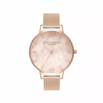 [OLIVIA BURTON]Olivia Burton Watch LadiesSemi Precious Rose Gold Mesh [Authorized Sole Distributor]