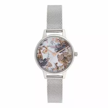 Olivia Burton OLIVIA BURTON Watch OB16CS16 Mesh Metal Belt Women s [Item]