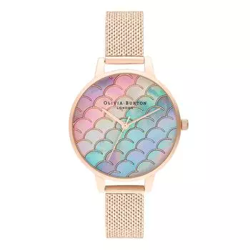 Olivia Burton Watch Ladies the Under the Sea OB16US45 Mermaid Tail Rose Gold Boucle Mesh [OLIVIA BURTON] [Under sea] [Авторизованный дилер]