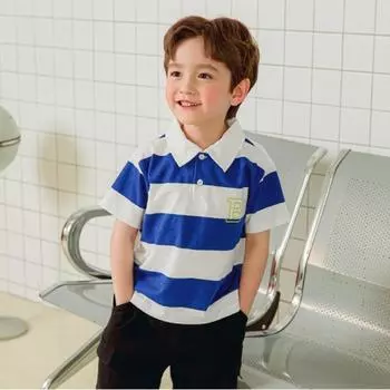 [Оливан] Olivan Block Stripe Karati Blue Blue/130