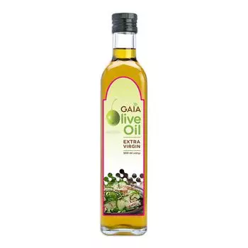 Оливковое масло холодного отжима (500 мл), Olive Oil Extra Virgin, Gaia