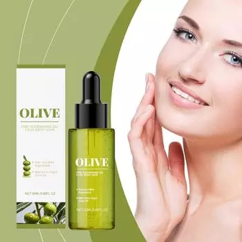 Оливковое питательное масло для ухода за кожей нежное увлажняющее увлажняющее нежное и защищающее кожу увлажняющее масло для ухода за кожей 20 мл One Size