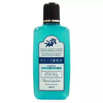 Оливковый лосьон с листьями оливы Олива Манон, серебро 180 мл Olive Water [Увлажняющий лосьон] [Без спирта]