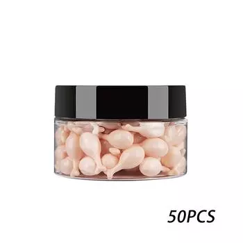 Оллагеновые капсулы для лица Фуллерен Плацента Отбеливающие Увлажняющие 10 мл 6*6*4 белый