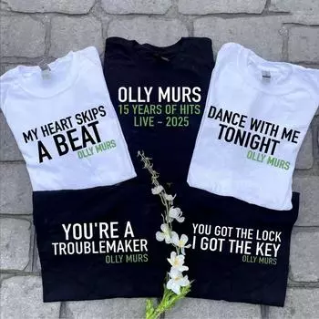 Olly Murs Unofficial Concert T-Shirt Funny Gift for music lovers Classic T-shirt M