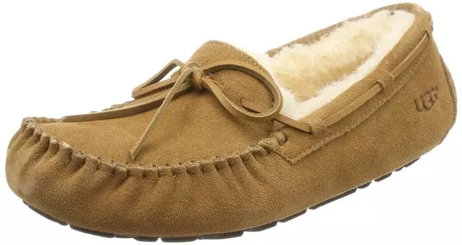 OLSEN 1003390 Moccasins Shearling CHESTNUT 26 cm [UG] Men s [Item]