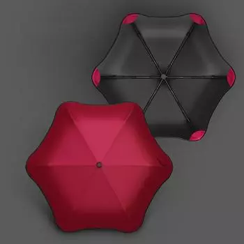 OLYCAT Flower-Shaped Tri-Fold Umbrella, UV-Protection, Sunshade, and Rain Gear.