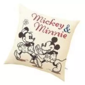 Olympus 5883 Набор для вышивания Подушка Disney Микки Минни и