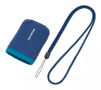 OLYMPUS camera case purpose poncho Blue (general type) CSCH-88