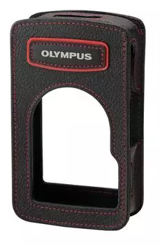 OLYMPUS digital camera case genuine leather black CSCH-109