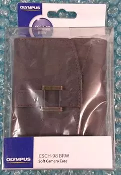 OLYMPUS digital camera case genuine leather brown CSCH-98