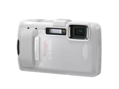 OLYMPUS Digital Camera Case Silicone Jacket White CSCH-114
