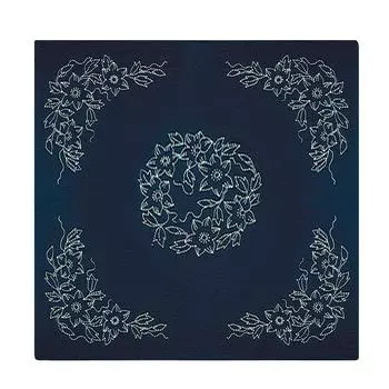 Скатерть Olympus Sashiko Kit темно-синяя 130 тёмно-синий