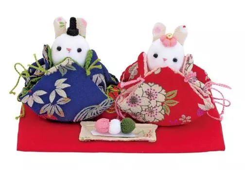 Олимпус Шелк Милый Фестиваль Крепа Кролик Хина Куклы (Плюшевая игрушка) ПА-660
