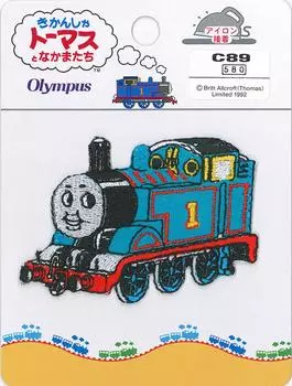Olympus Thread Thomas the Tank Engine Patch Thomas C89 Blue