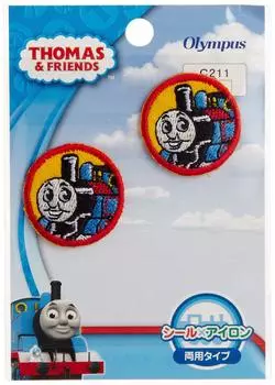 Olympus Thread Thomas the Tank Engine Patch Thomas C211 (Red Frame)