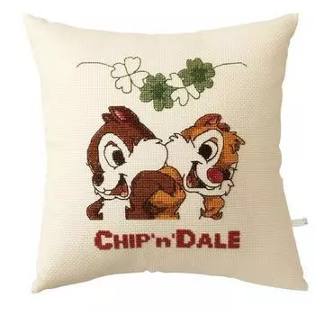 Olympus yarn embroidery kit Disney cushion Chip Dale 6035 &