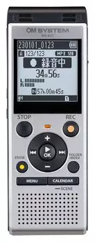 OM Olympus OM SYSTEM SLV Языковая память PCM Совместимая серебристая СИСТЕМА/Olympus WS-882 Обучение/Запись лекций/Запись встреч/Протоколы/Линейная