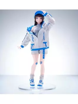 OMAHA x Pure White K Large Ichiro Blue Indigo scale готовая покрашенная фигурка [Isshiki Seiran] 1/7 PVC&ABS