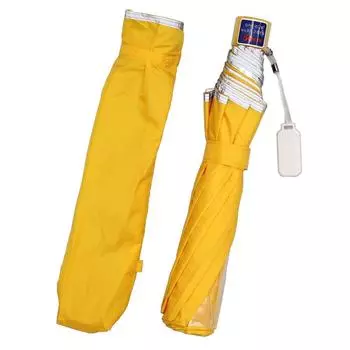 Ombrello Jiu Folding 8 Легко открывается и прозрачен, со светоотражающей лентой, которая при открытии и закрытии не допускает попадания пыли на пальцы Желтый детский жёлтый