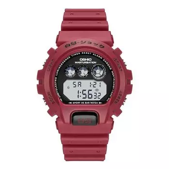 [OMECO] часы мужские мастурбация шок цифровые часы часы omeco часы Omeko часы homage часы для гольфа часы для гольфа (Акадама красный)