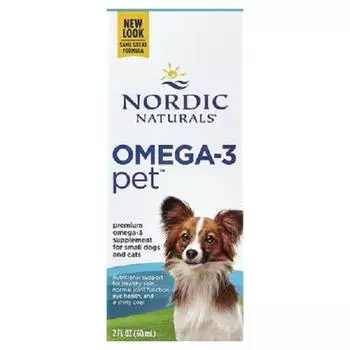 Omega-3 Pet™, Cats & Small Dogs, 60 Ml (2 Fl Oz)