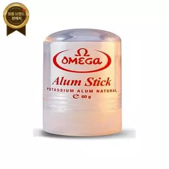 OMEGA MADE IN ITALY Омега-тоник для лица с калиевыми квасцами в стике, лечение после бритья против порезов и царапин, 60 г