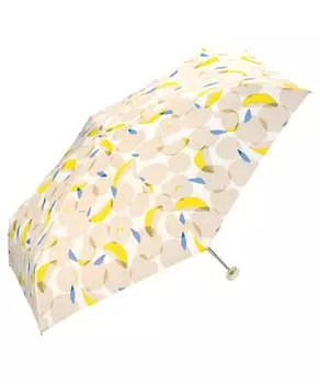 Omena Mini Folding Rain Umbrella for and Stylish and Cute for Retro Apple Fruit [2025] Wpc. Umbrella, Yellow, Commuting, School, Travel, Women,