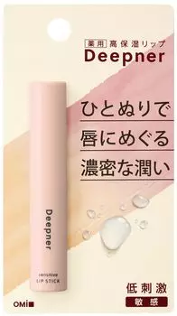 Omi Brothers Mentum Deep Nur Lip Sensitive Увлажняющий [квази-лекарство] 2,3 г