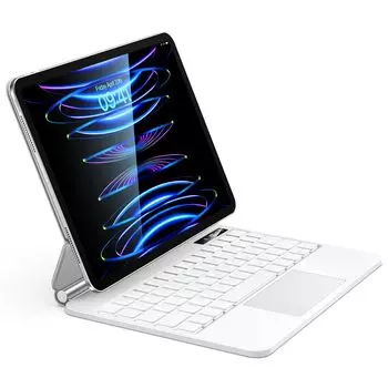 Omikamo Magic Keyboard iPad Air6 11 дюймов Smart Keyboard японская раскладка iPad Pro11 поколения совместима с iPad Air поколения с сенсорной панелью iPad белый